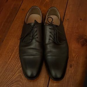 Aldo men’s dress shoe black lace up